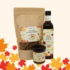 Pack d'automne Sirop d’érable, granula au sirop d'érable, confiture de poire à l'érable pur